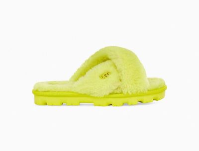 UGG Fuzzette Womens Slippers Green - AU 342ZC